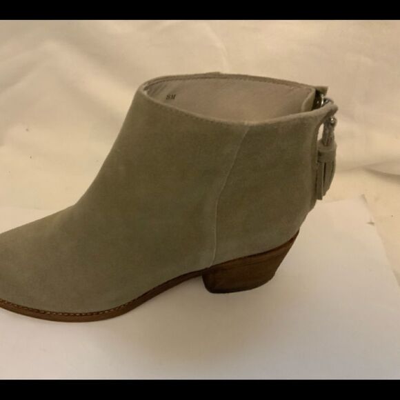 Calypso St Barth Matt Bernson Mattbe Suede Ankle Boot Taupe Tan Brown Women's 8 - Picture 1 of 14